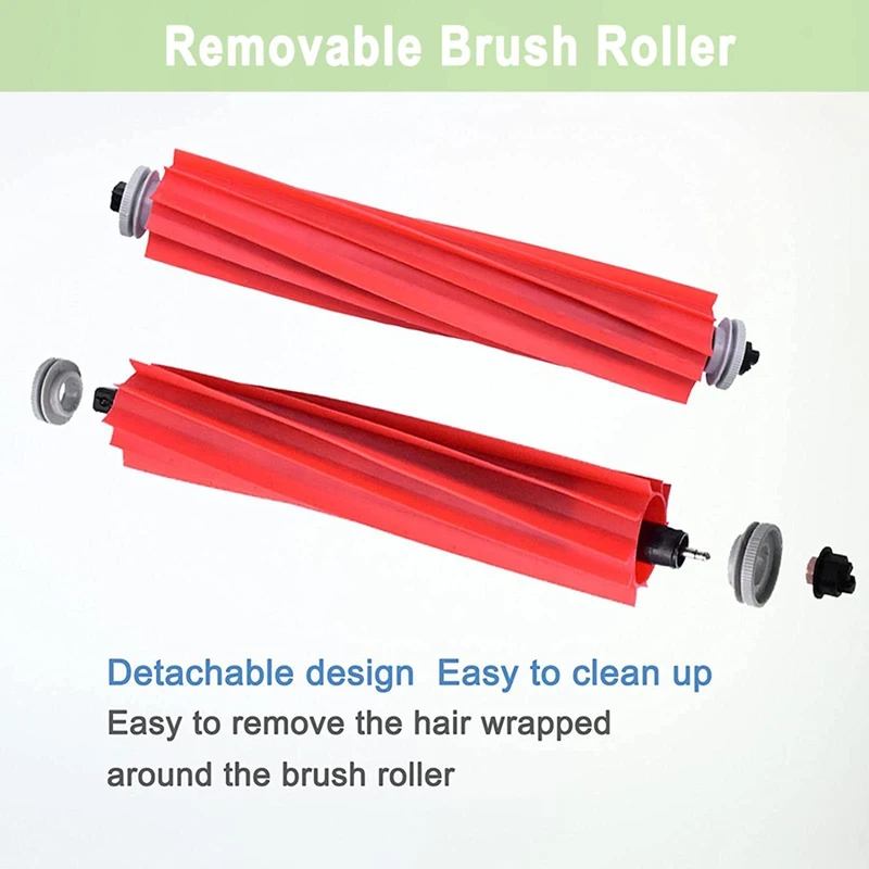 ABJI-Replacement Parts Compatible For Roborock S7 S7+ S7 Maxv, S7 Maxv Plus T7S T7 Plus T7S Plus Robot Vacuum,Roller Brush