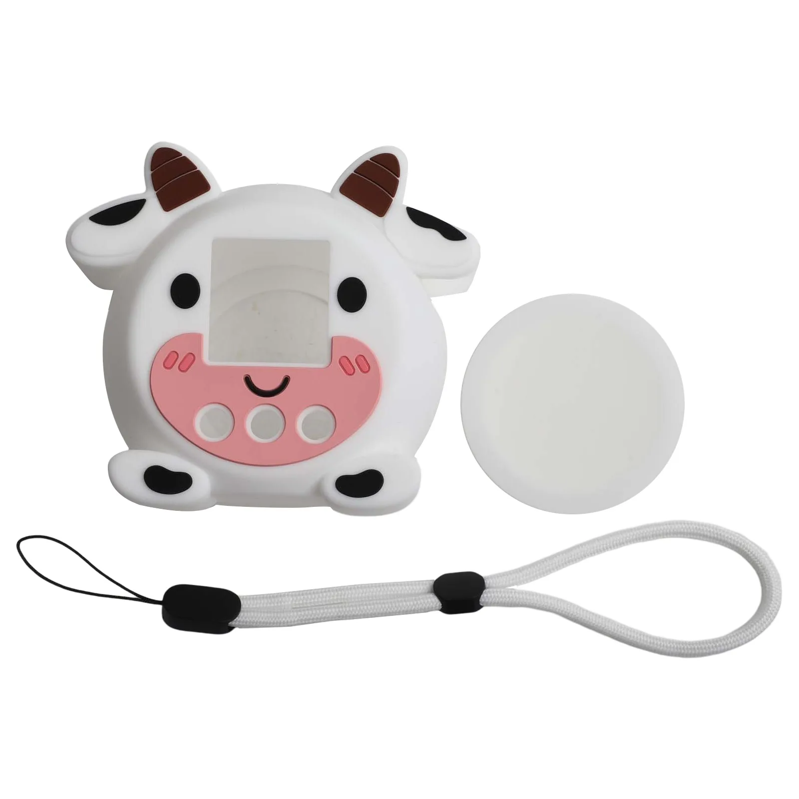 Protective Silicone Cover for Punirunes Interactive Digital Toy with Lanyard Designed for Comfortable Portability