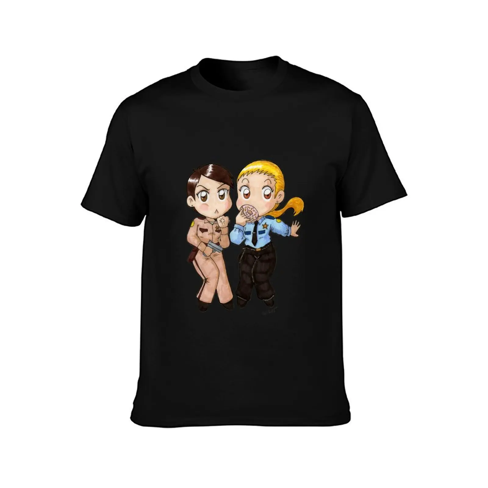 Don't Mess With These Sheriffs T-Shirt Lightweight Print T-Shirt