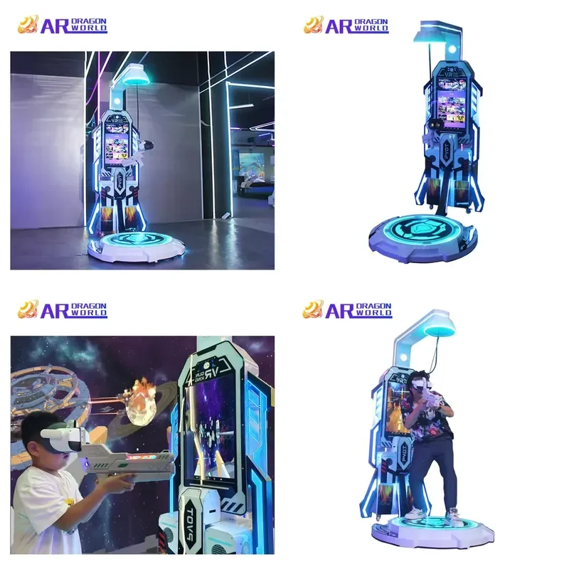 【CHIMU HOME】 VR Shooting Game Simulator with Metal Frame for Home and Public Entertainment Spaces
