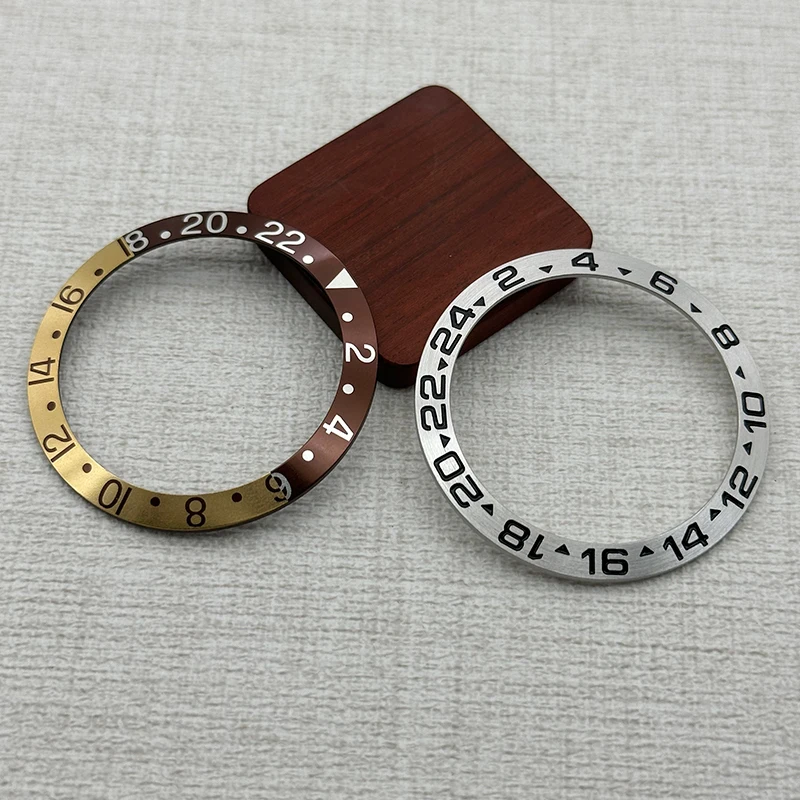 

38mm Beveled Aluminum Bezel for SKX007 SKX009 150 Series GMT and Diver's Watches Replacement Bezel for NH35 and NH36 Movements