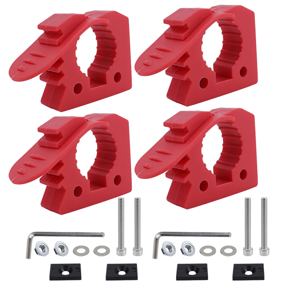 

Tool Holder Clamp for Offroad ATVs and UTVs Keeps Shovels and Equipment Secure During Outdoor Activities with Reliable Grip