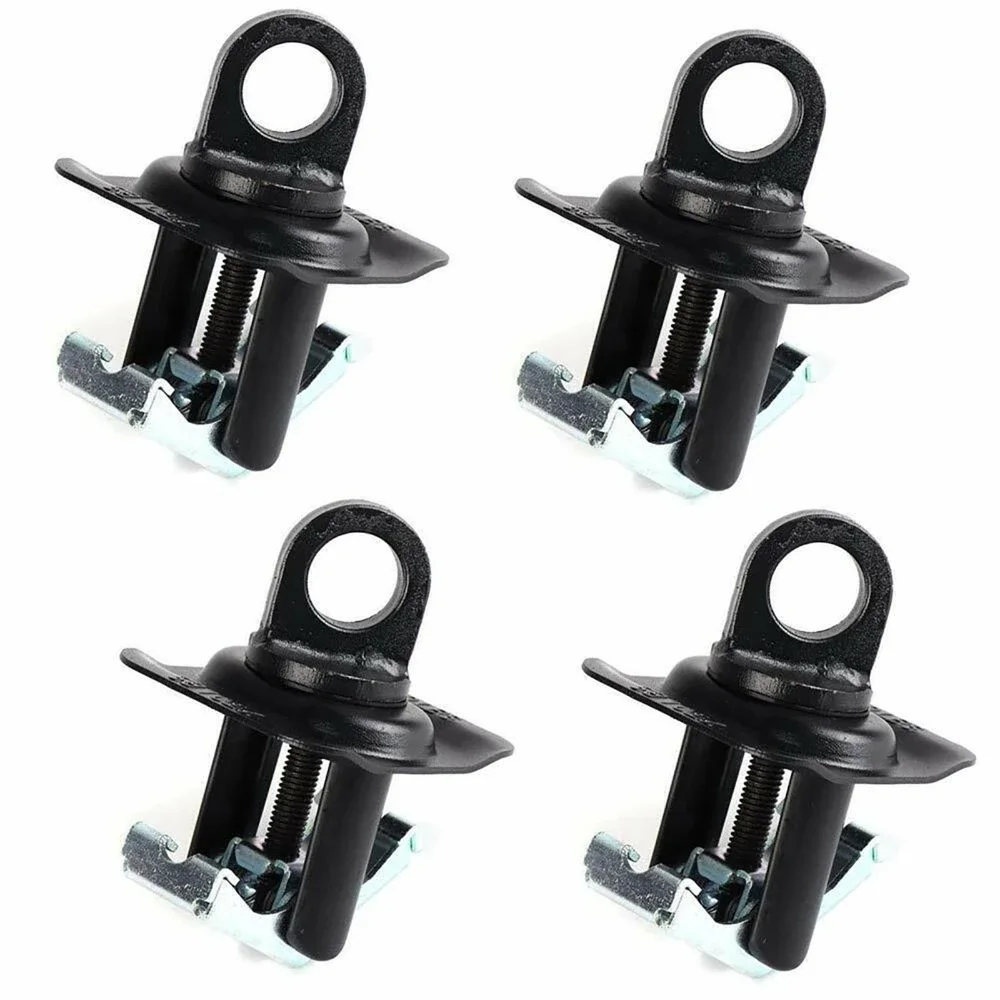 4pcs Pickup Rear Trunk Bed Tie Down Anchors Side Wall Anchor for Chevrolet Silverado Sierra 14-22 for Colorado Canyon 2015-2021