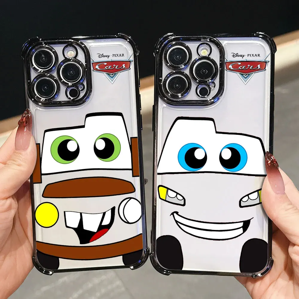 

Shockproof Case For iPhone 17E 17 16 Pro 15 14 13 12 11 Pro Max 17 Air 16 E Plus Phone Cover Lightning Mcqueen Cars Animations