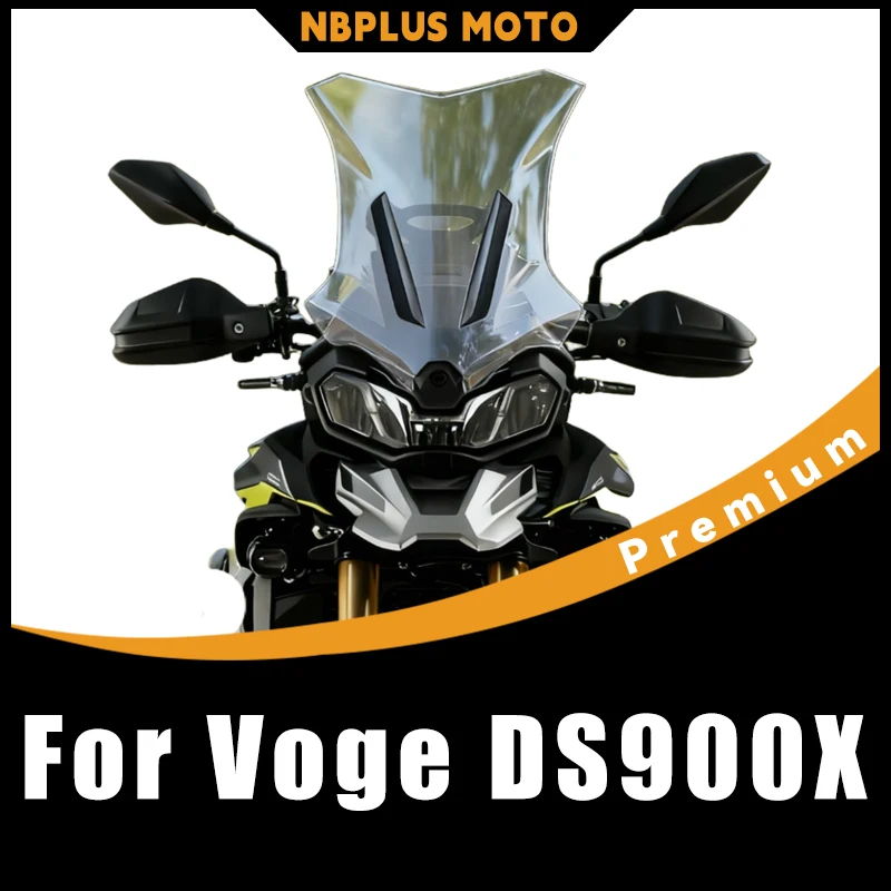 【Premium】 For Voge DS900X Modified Windshield, Water Bird Style Front Windscreen, Motorcycle Wind Deflector Panel