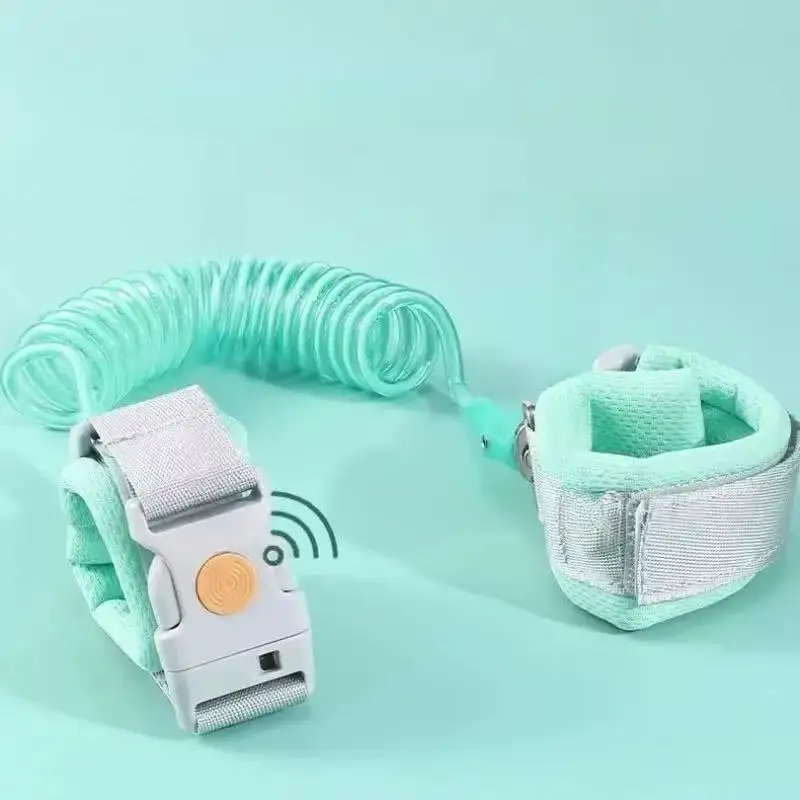 Corda anti-smarrimento per bambini Cintura di sicurezza per bambini Cintura da polso regolabile anti-smarrimento Cinturino da polso con corda di trazione per neonati