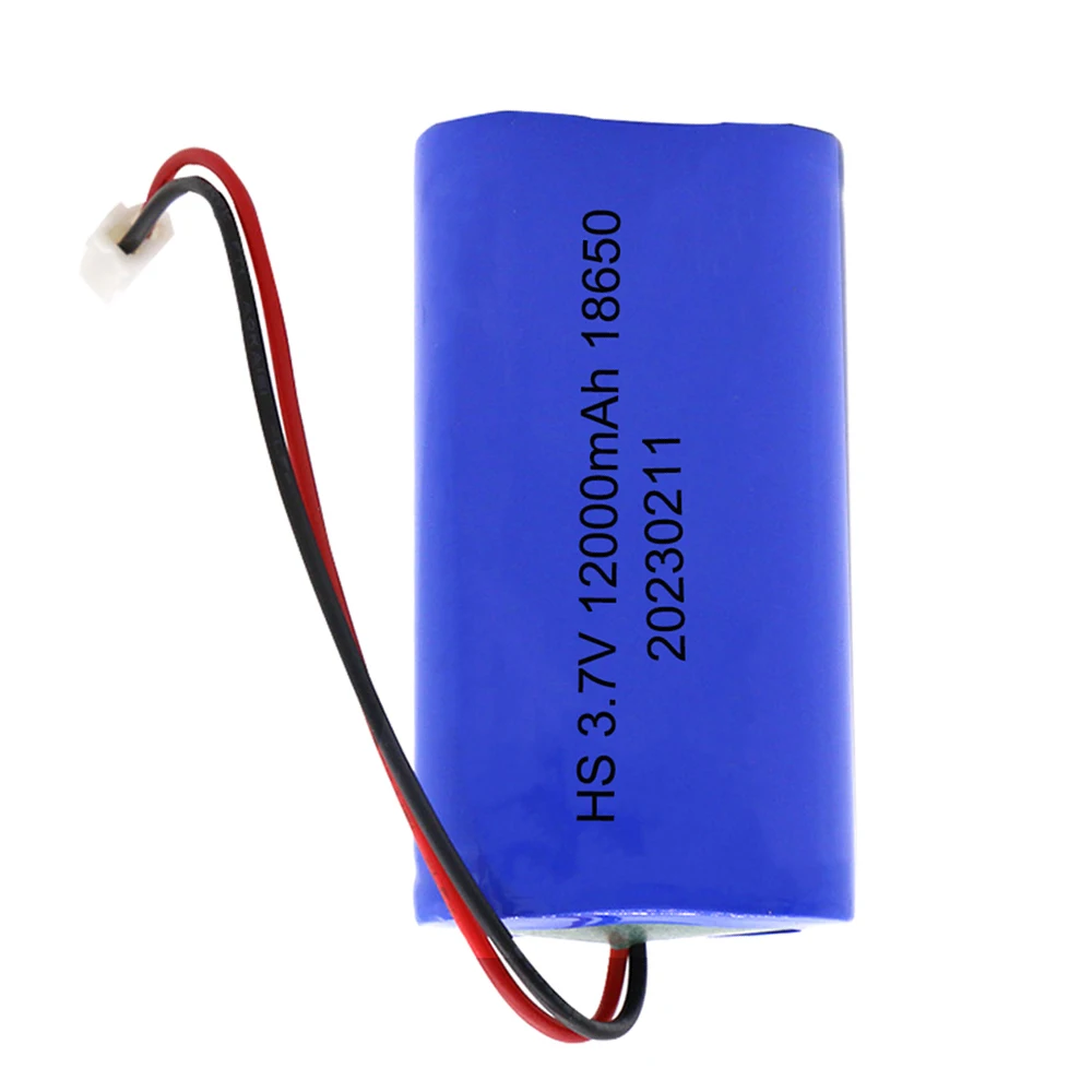 3.7V 18650 Li-ion Battery Pack 12000mAh Rechargeable battery for Fishing LED Light Bluetooth Speaker 18650 high capacity battery
