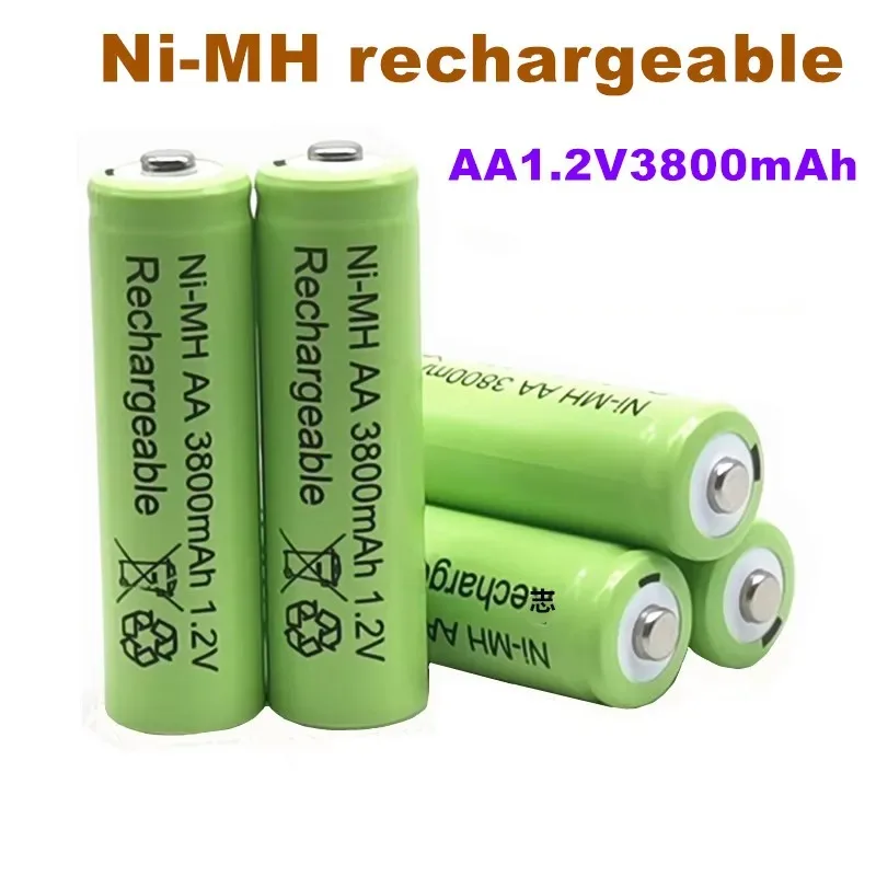 

AA 1.2V 3800mAh batterie rechargeable Ni-MH batterie pour Jouet télécommande Piles Rechargeables batterie