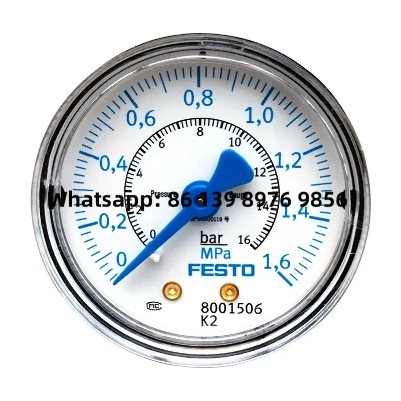 

FESTO Pressure gauge MA-40-16-1/8 345395 MA-40-10-1/8 359874