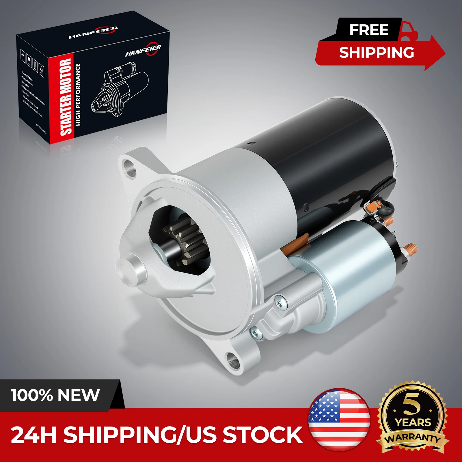 

Starter For Ford F-250 F-350 1992-1997 Bronco F-150 1992-1996 323-510 3223 3241