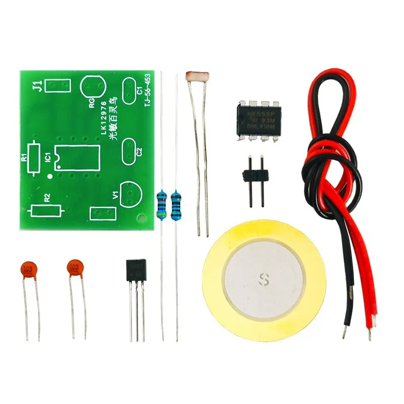 NE555 Doorbell Suite Electronic Production Doorbell Suite DIY Kit Ding dong doorbell PCB welding laboratory