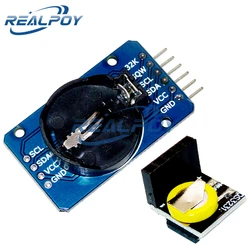 DS3231 AT24C32 IIC Module Precision Clock Module DS3231SN Memory module DS3231 mini module Real Time 3.3V/5V For Raspberry Pi