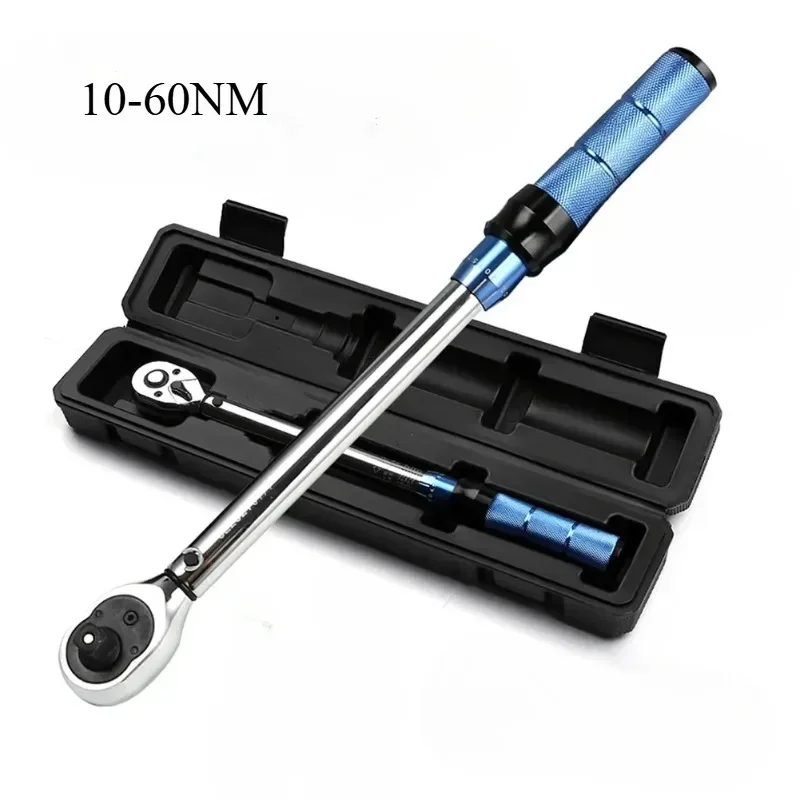 5-60N.m Torque Wrench 3/8 Inch Square Drive Torques Key ±3% High Precision Torque Wrench Professional Bicycle Automotive Tool