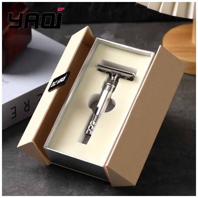 Yaqi Safety Razor THOT Stainless Steel Beard Shaver Shaving Products Wet Shave Tools Holiday friend gifts and giveaways 2026
