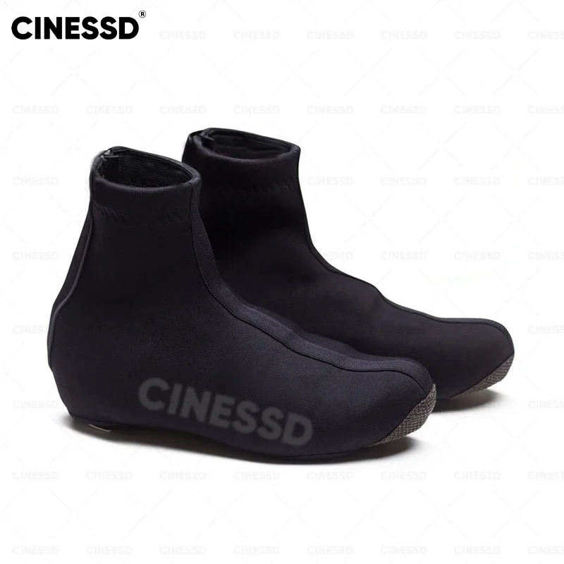 CINESSD New Dustproof Cycling Shoe Cover Sport 2023 Men\'s MTB Bike Shoes Covers Bicycle Overshoes Monochrome Cubre Zapatos Women