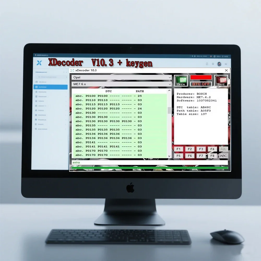 New XDecoder 10.3 DTC Off/Delete Software Error Removal Tool Compatible with Multiple Laptops - DTC Remover Laptop Edition