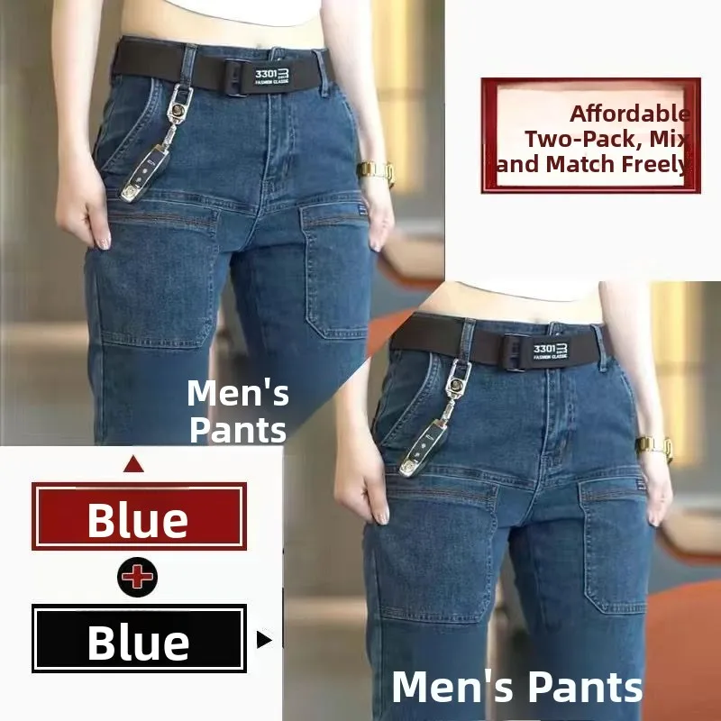 [2 strips] blue gray + blue gray