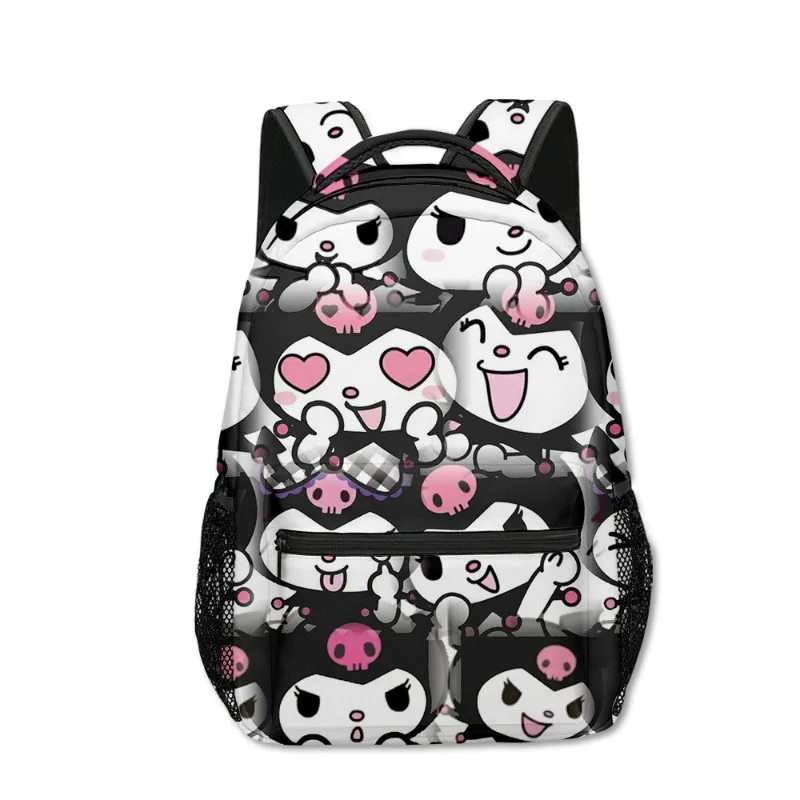 Kuromi Kuromi Primary and Secondary School Students Anime Backpack Cartoon Anime Kawaii Cartoon School Bag Mochila