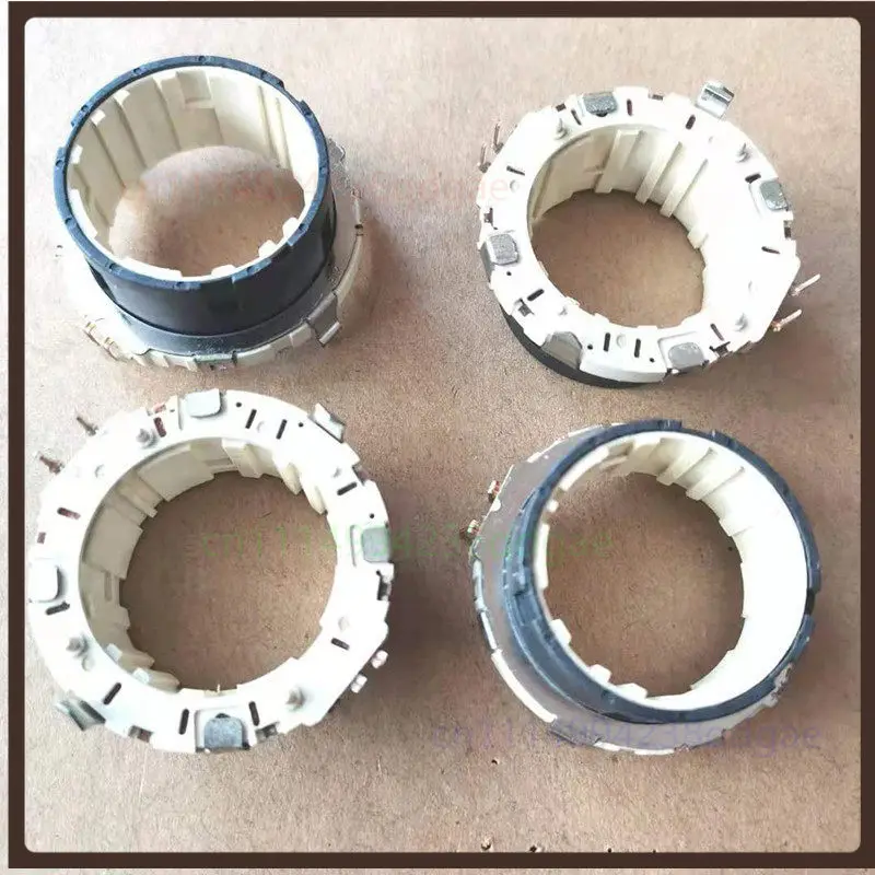 1PCS For EC35 Hollow Shaft Rotary Encoder 2Pin 10 Pulse 30Detent Rotary Adjustment Encoder