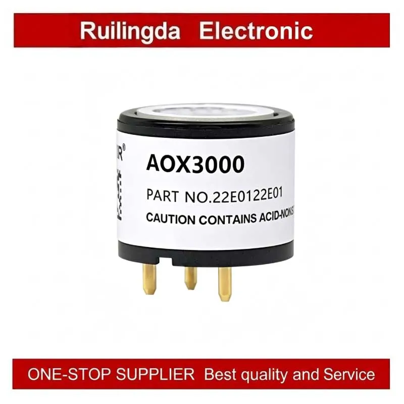 ASAIR AOX3000 Triple Electrode Lead-Free Oxygen Sensor Industrial Electrochemical Oxygen Battery for Process Control