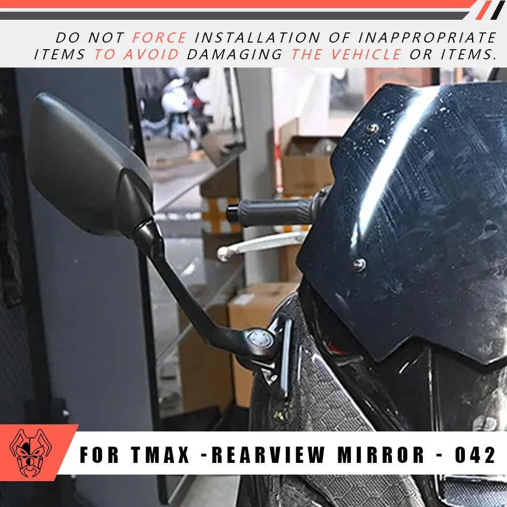 

Зеркало заднего вида MTKRACING для YAMAHA TMAX 560 2022-2024, Мотоциклетные аксессуары, зеркало заднего вида, боковые зеркала