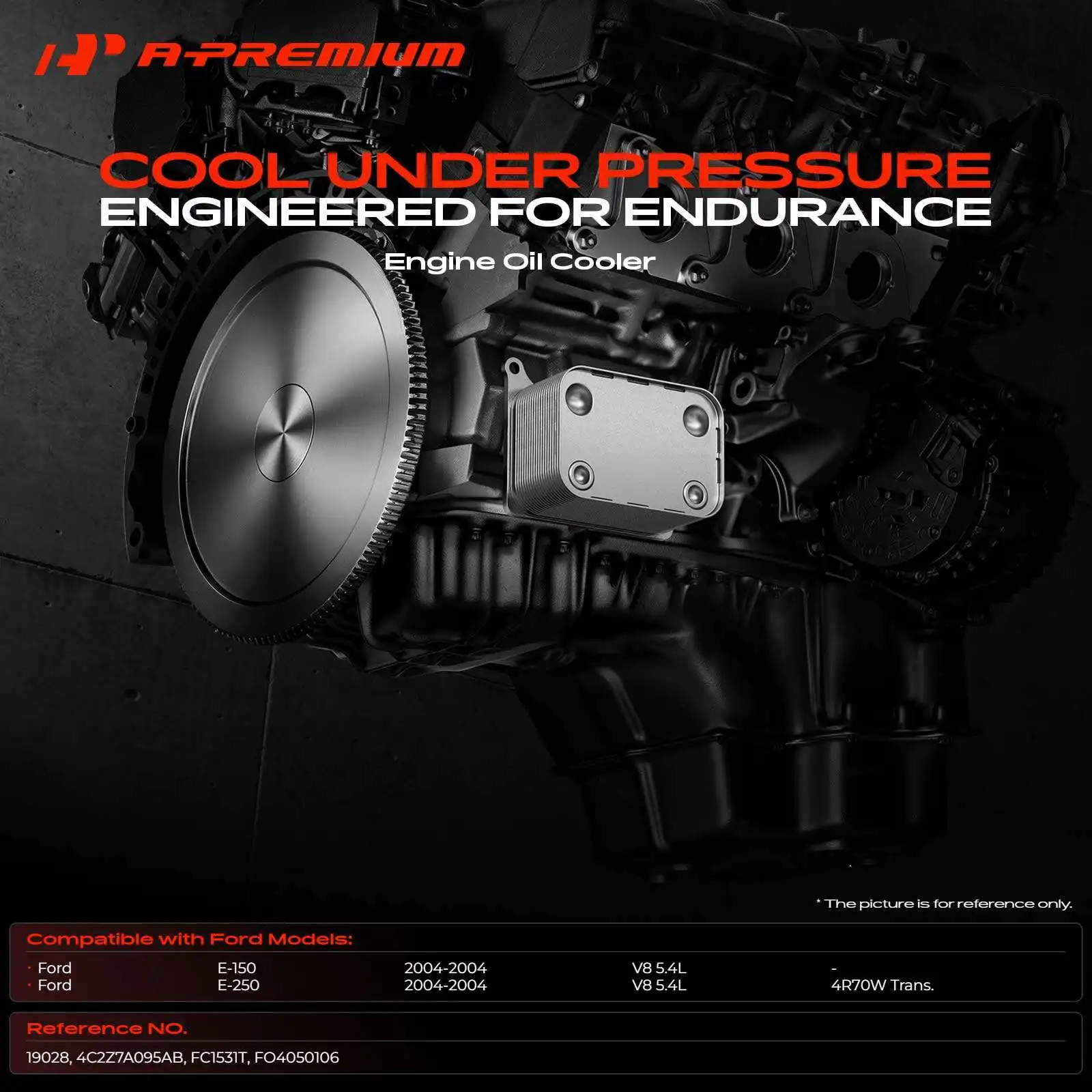 A-Premium Automatic Transmission Oil Cooler for Ford E150 E250 2004