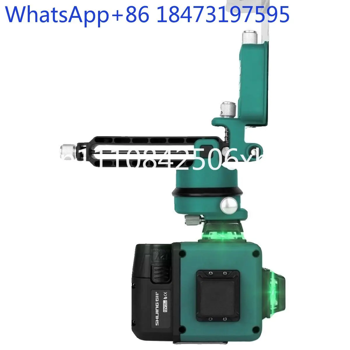 12-Line level, high-precision strong light thin line level, infrared, grounding instrument, green light wall sticker