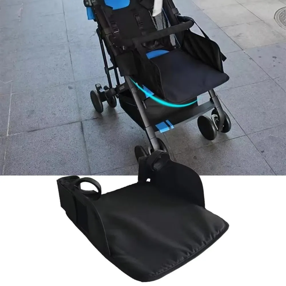 Oxford Cloth Baby Stroller Footrest Comfortable Outdoor Baby Stroller Seat Extension Pad Easy To Install