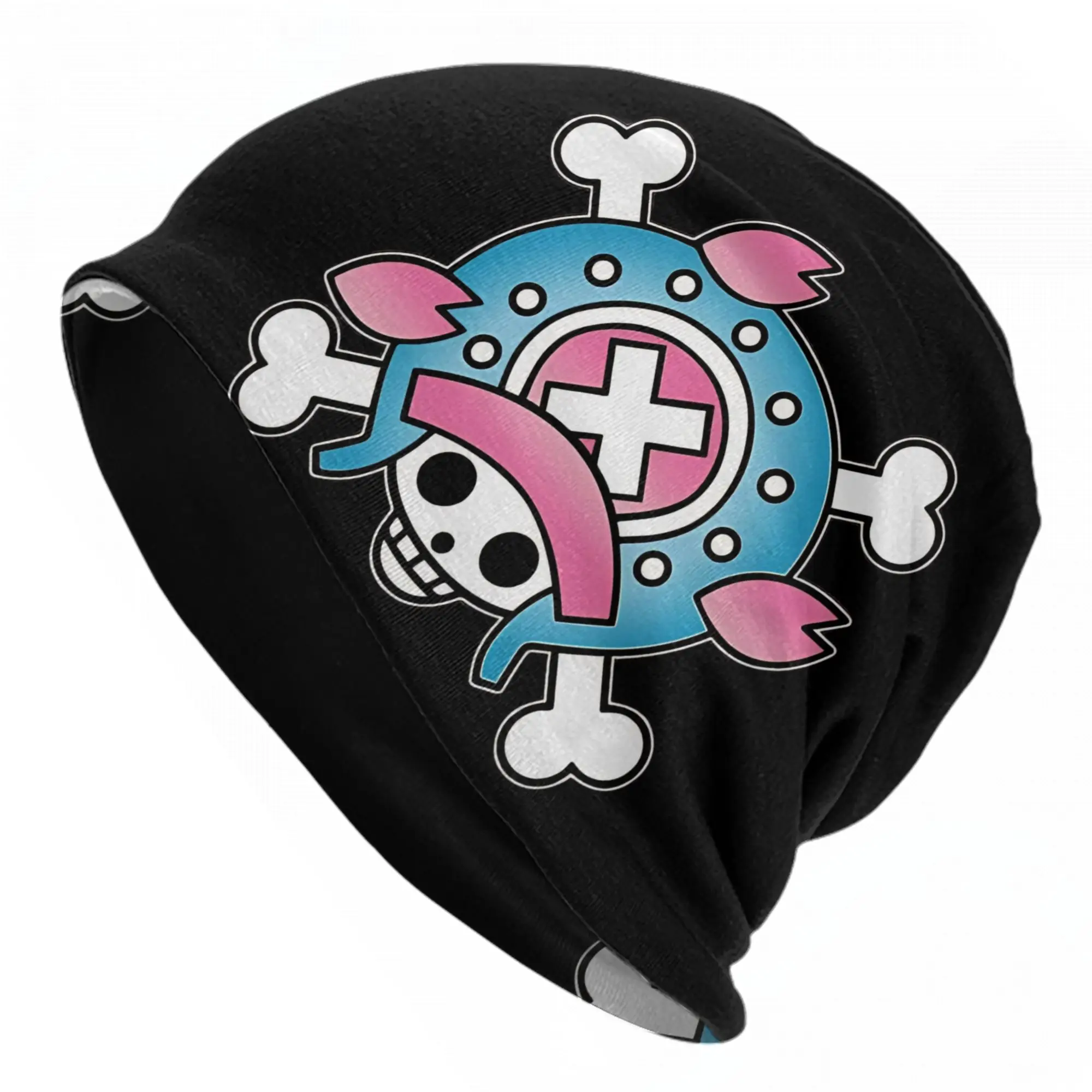 Tony Tony Chopper Pirate Logo Bonnet Hat Vintage Outdoor Skullies Beanies Hat one piece for Men Women Warm Thermal Elastic Caps