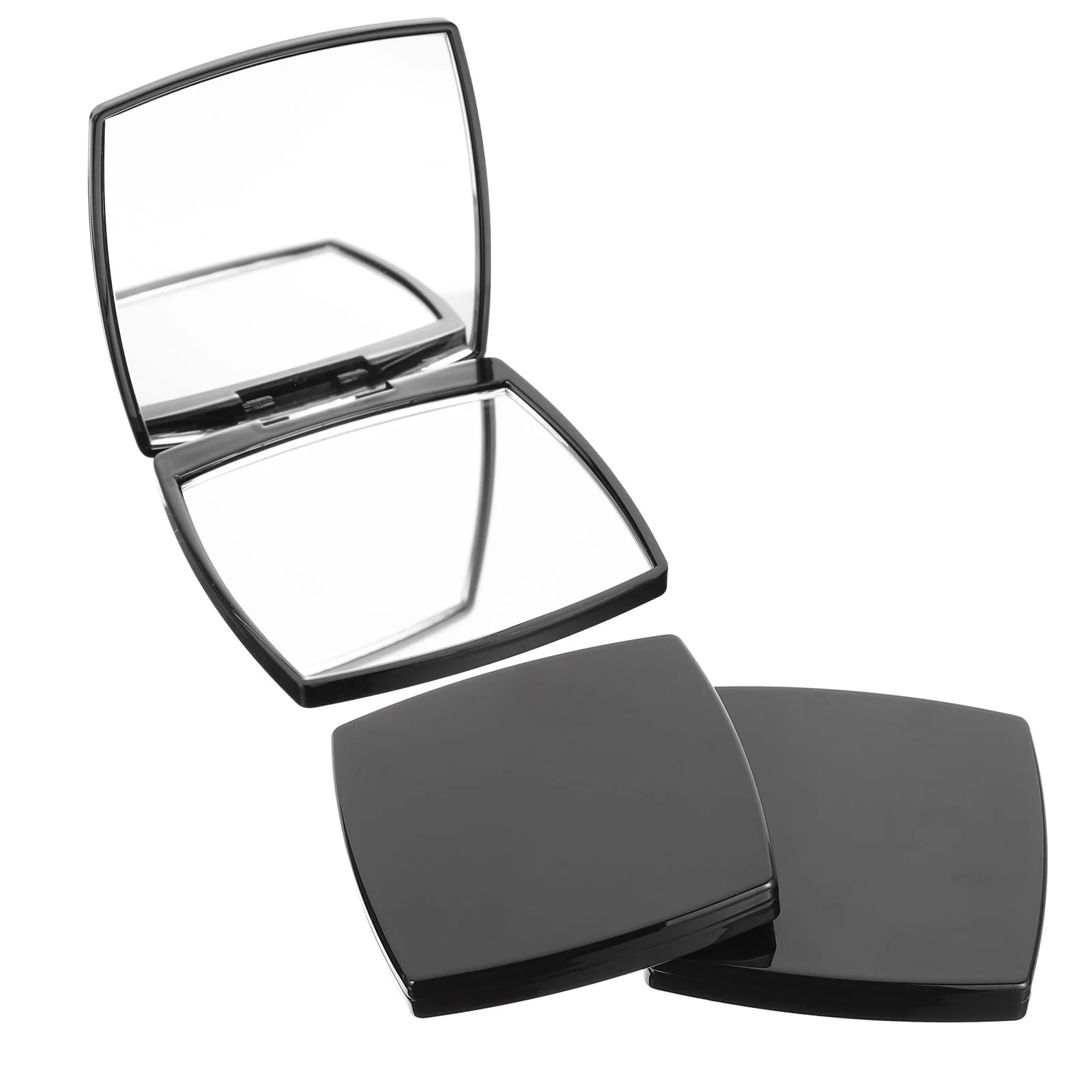 Specchio per trucco da 3 pezzi Specchi portatili pieghevoli da viaggio Mini bifacciale per il viaggio