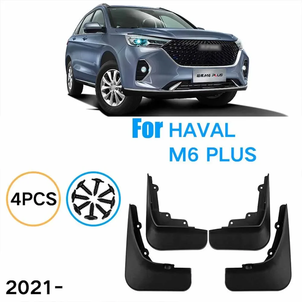 

Mudguards For Haval M6 Plus 2021-2023 Mud Flaps Splash Guards Fender Car Accessories