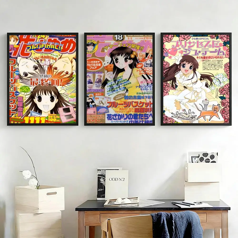 F-Fruits BasketS Poster Bedroom Home Decor Art Poster Perfect Gift for Family and Friends