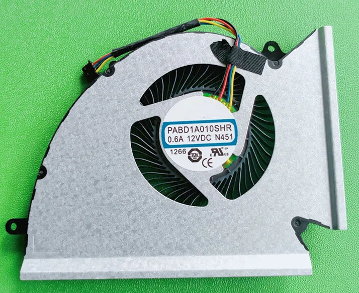 CPU GPU Cooling Fan For MSI GP76 GE76 WE76 PABD1A010SHL N451 N452