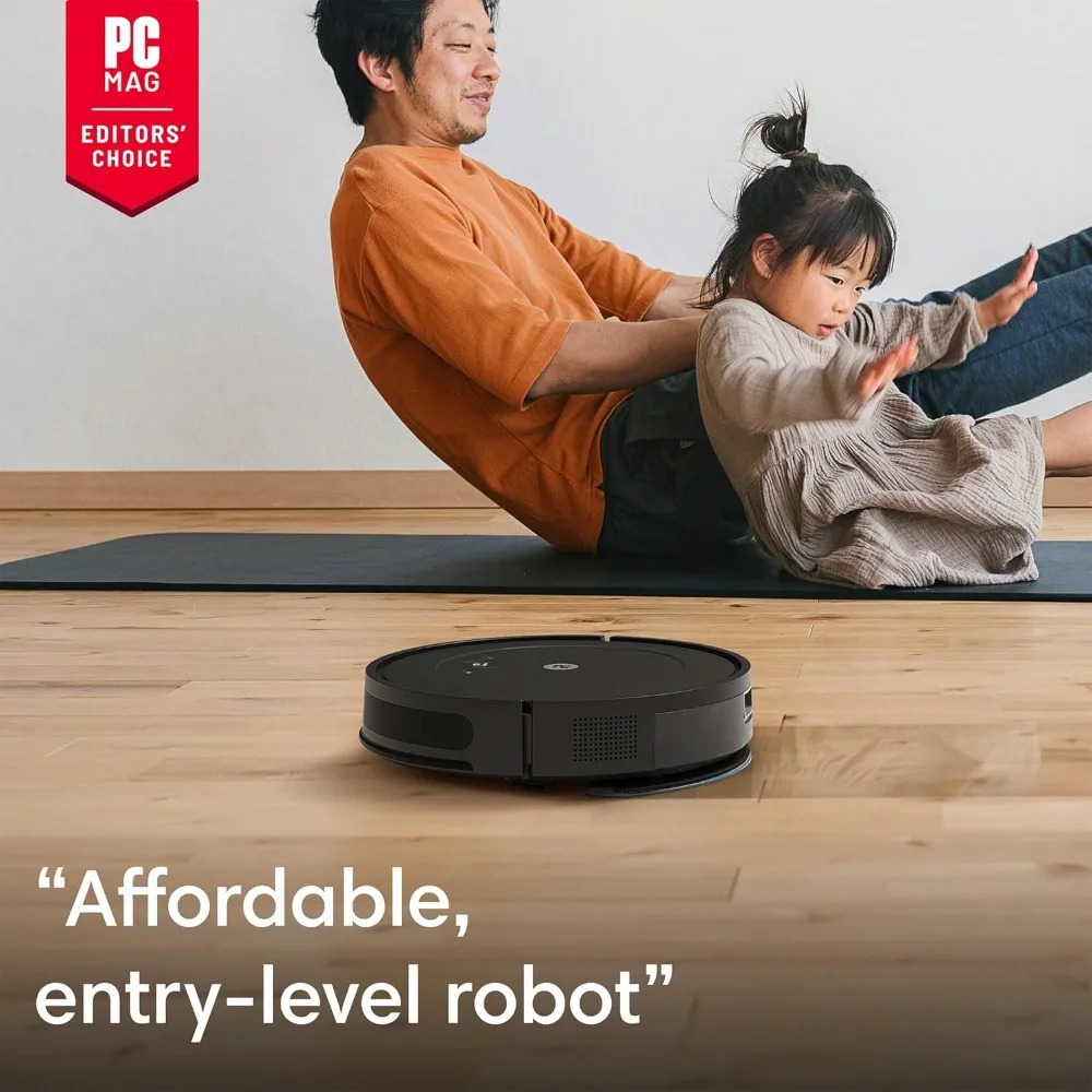 Robot Vacuum and Mop Combo - Vacuums and Mops, Power-Lifting Suction, Multi-Surface Cleaning, Self-Charging, Works with Alexa