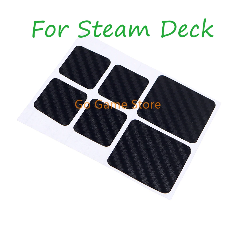 1Set 6 in 1 Touchpad Stickers For Steam Deck Game Console Anti-scratch Wear-resistant Touchpad Button Protective Sticker