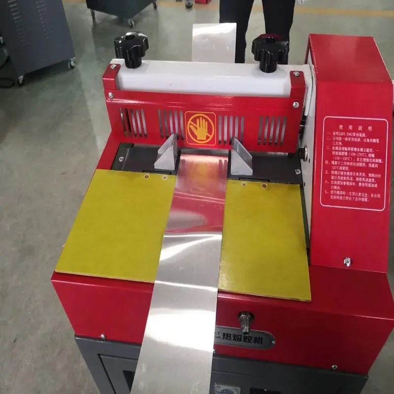 N95 Nose Bridge Aluminum Coil Automatic Gluing Machine, Environmentally Friendly Hot Melt