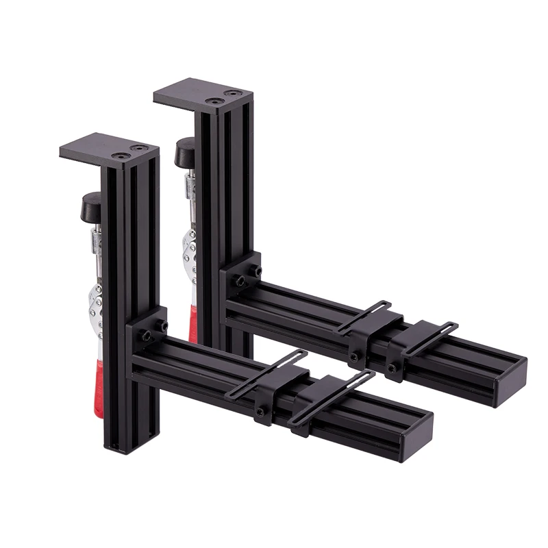 

Desktop flight simulation joystick bracket