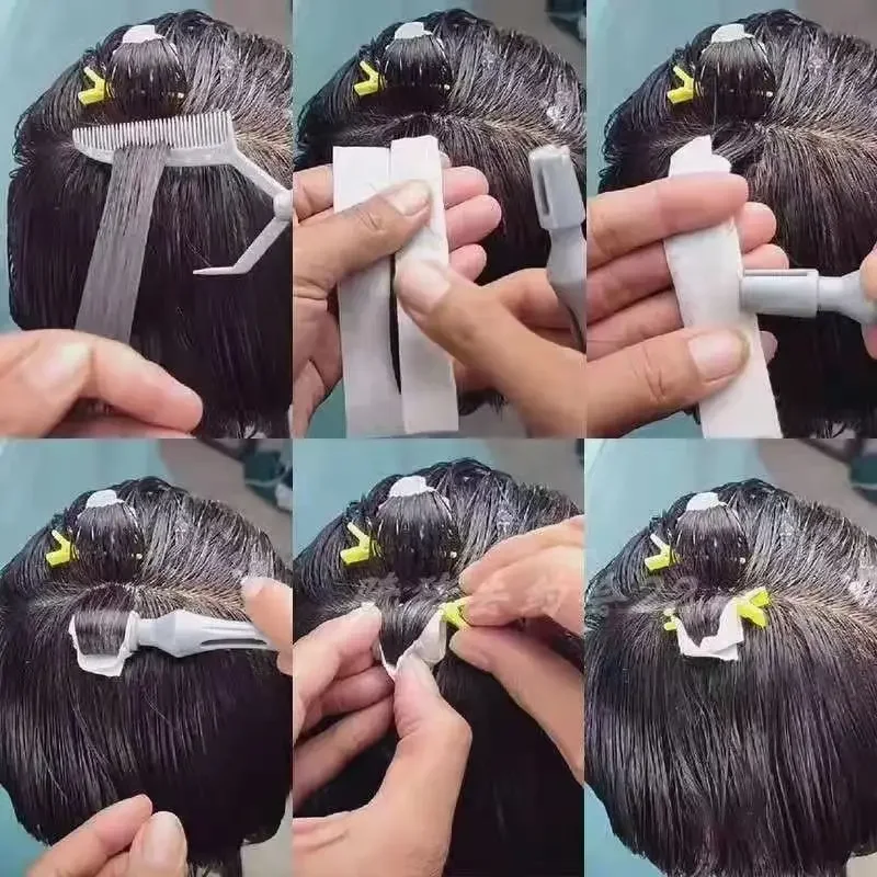 3pc Positioning Perm Texture Combs Set