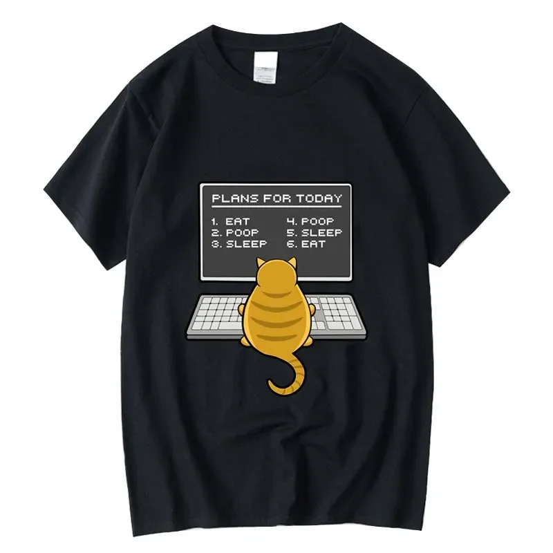 Summer Men's High Quality T-shirt cotton Funny Programmer Print Casual Loose Cool T Shirt O-neck Male T-shirt Male Tees Shirt