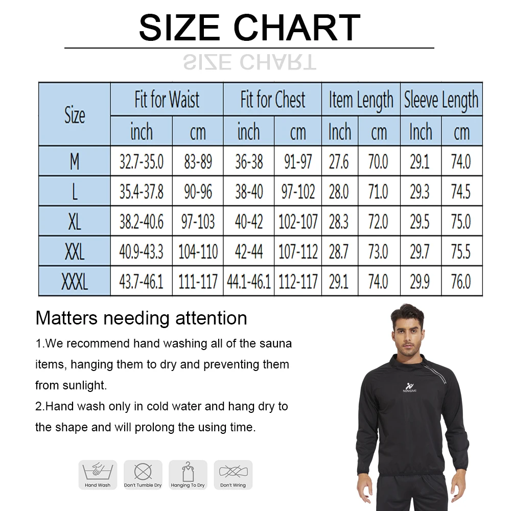SEXYWG Sauna Sweat Shirt for Men Fitness Workout Top Weight Loss Sportwear Fat Burning Thermal Body Shaper image 6