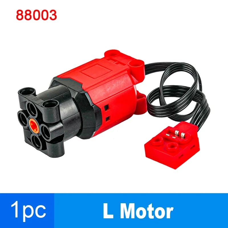 Servo de Motor L de alto par de 7,4 V para actualización de potencia de dirección de coche/camión MOC Compatible con sistemas de bloques de construcción
