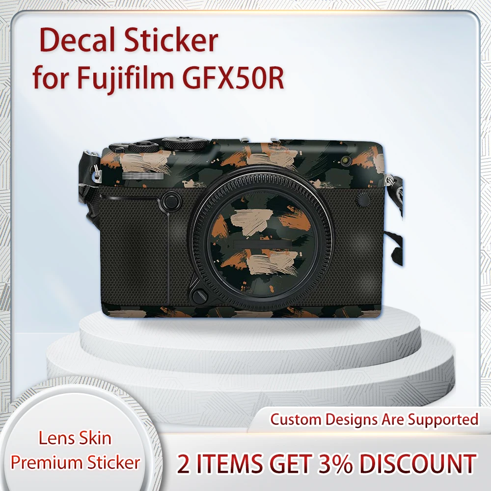 

GFX50R Skin Wrap Covered for Fujifilm Fuji GFX50R Camera Skin Decal GFX50R Decal Skin Protective Film Cover Film