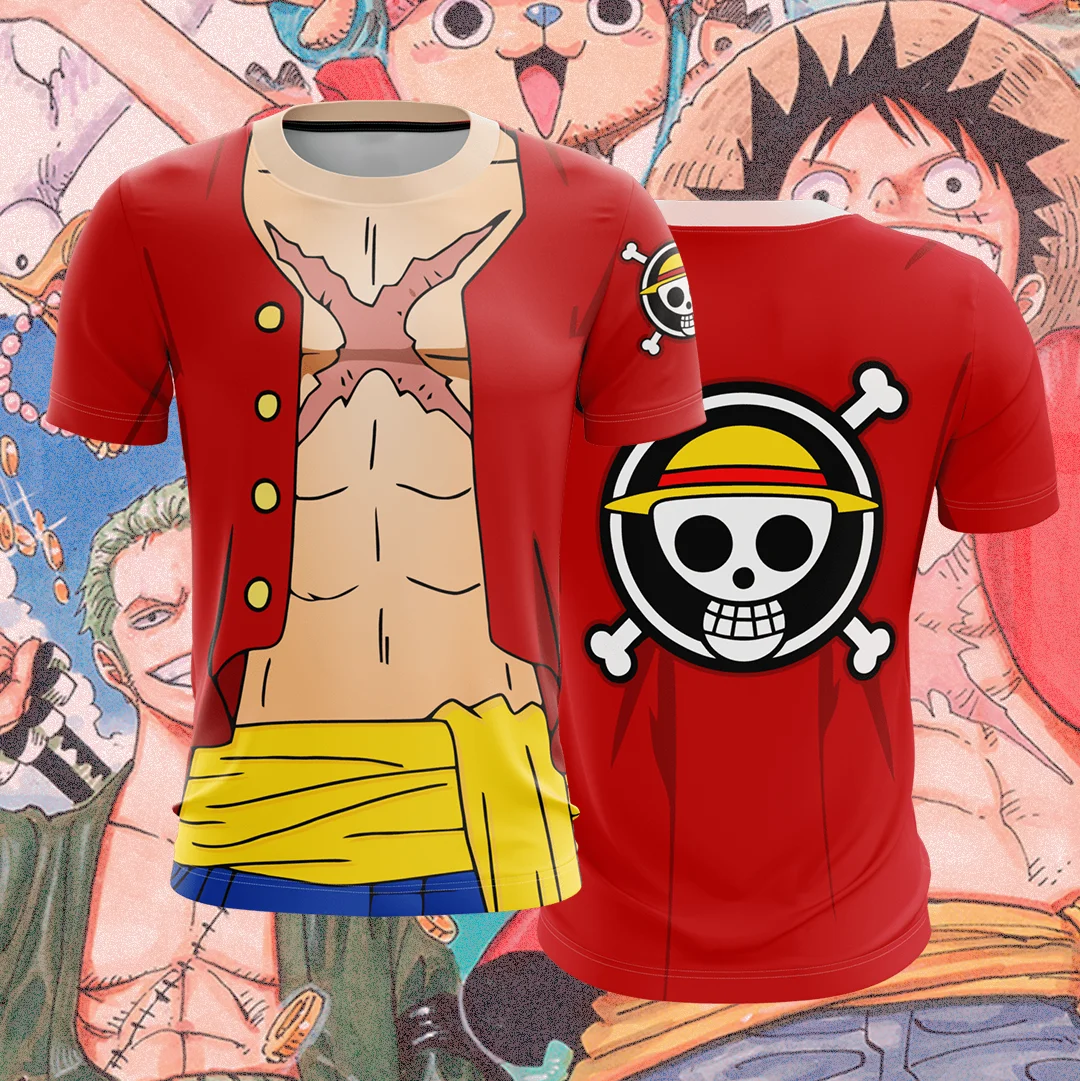 3D Printing Luffy - Luffy Zoro Cosplay Skin Design Short