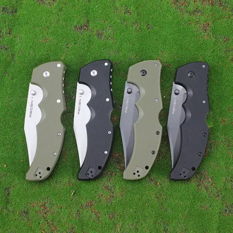 रिकॉन 1 फोल्डिंग हंटिंग नाइफ AUS10A स्टील कैम्पिंग टैक्टिकल टैंटो नाइफ आउटडोर पोर्टेबल बुशक्राफ्ट सर्वाइवल पॉकेट नाइफ EDC 8 best sales टैंटो फोल्डिंग चाकू - №2