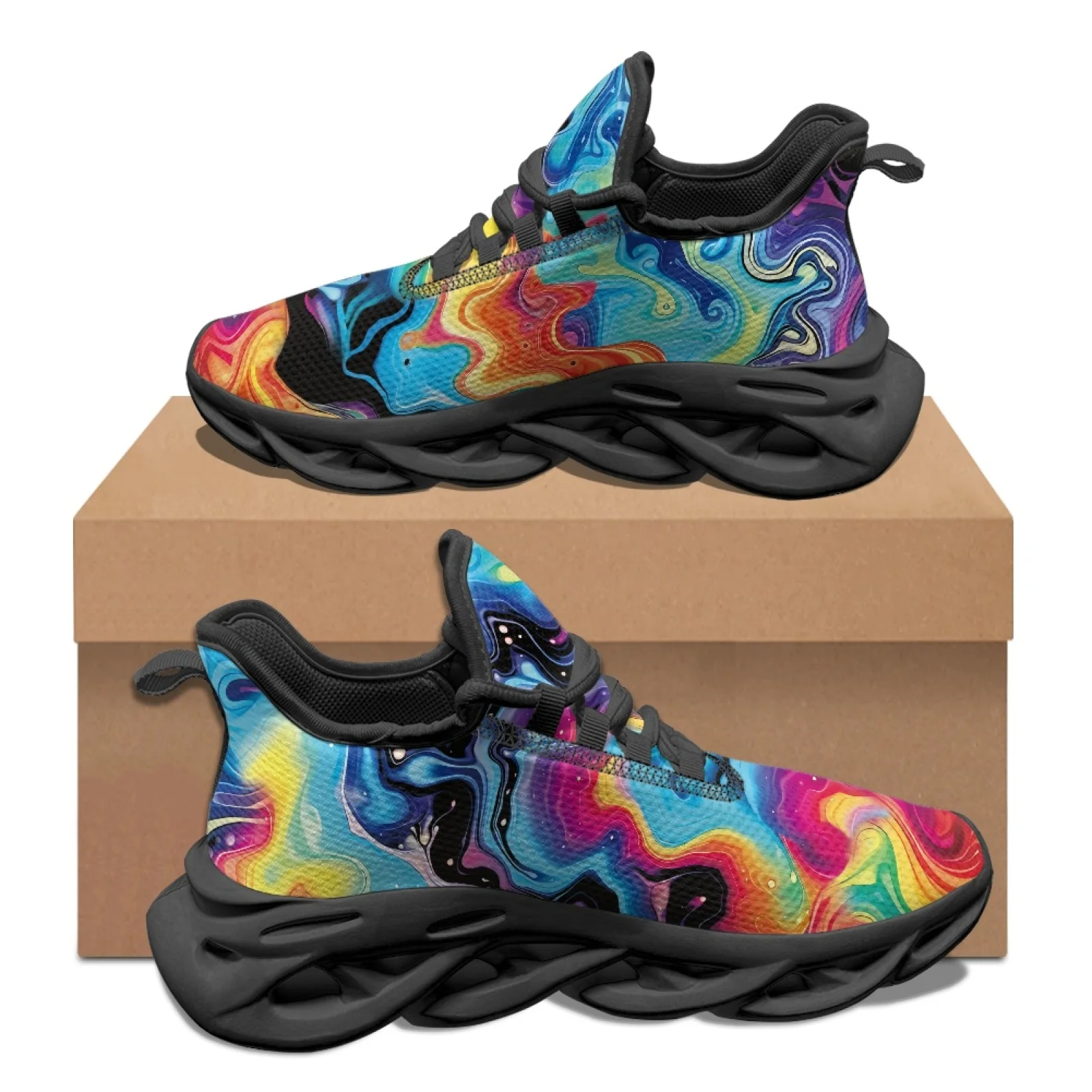 PENSTROLL PENSTROLL Colorful Fluid Lightweight Men's Fashion Sneakers for Sports Mesh & EVA New Arrival All Season Mens