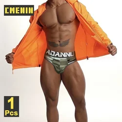 CMENIN Camouflage Cotton Men Underwear Briefs Sexy Hip Pad Men's Panties Breathable Mesh Man Underpants Gays Man Briefs Trunks