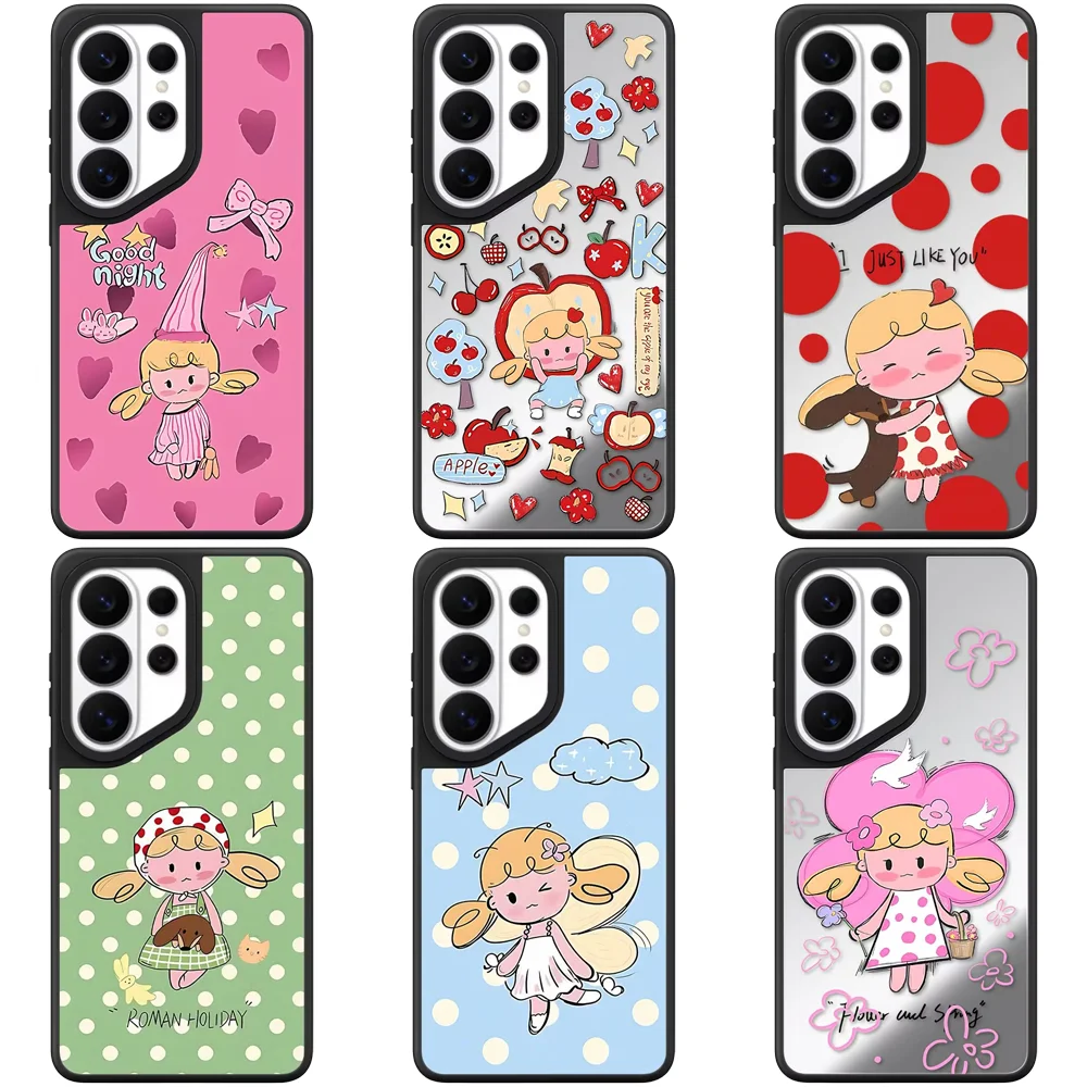 6081885 Mirror Magnetic Case: Compatible with Samsung Galaxy S23 U S24U S25 S26 Ultra S25+ S26 Plus Shell