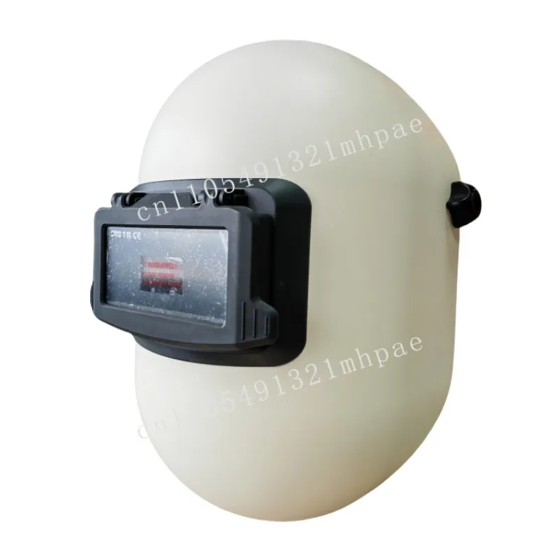 

Heat Resistant White Head Mounted Adjustable Flip Lens Fiber Metal Pipe Welding Helmet Fiberglass Welding Cover