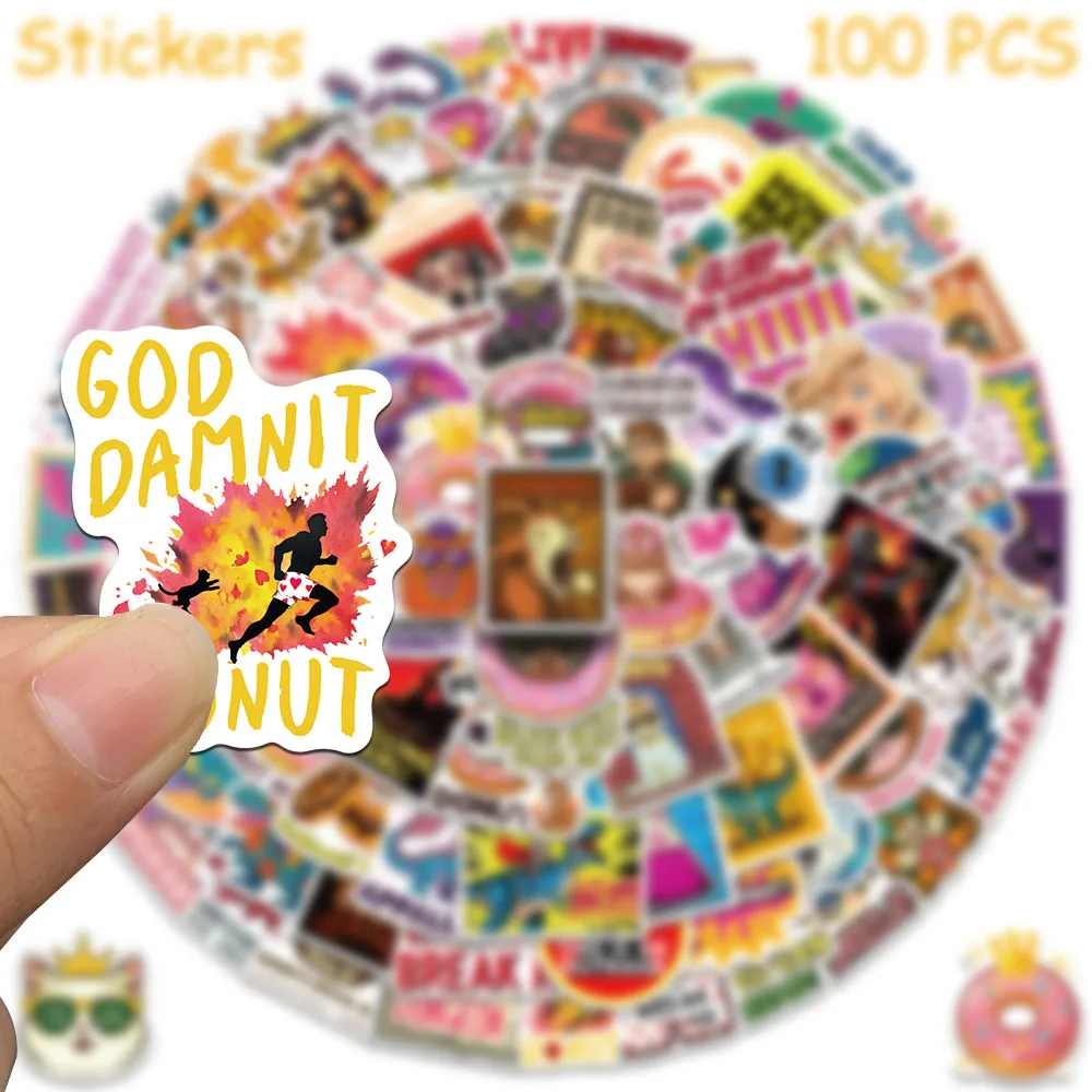 50/100 Stück Dungeon Crawler Carl Aufkleber für Handy, Scrapbook, Gepäck, Skateboard, Helm, DIY Cartoon Ästhetische Sticker – Detail 5