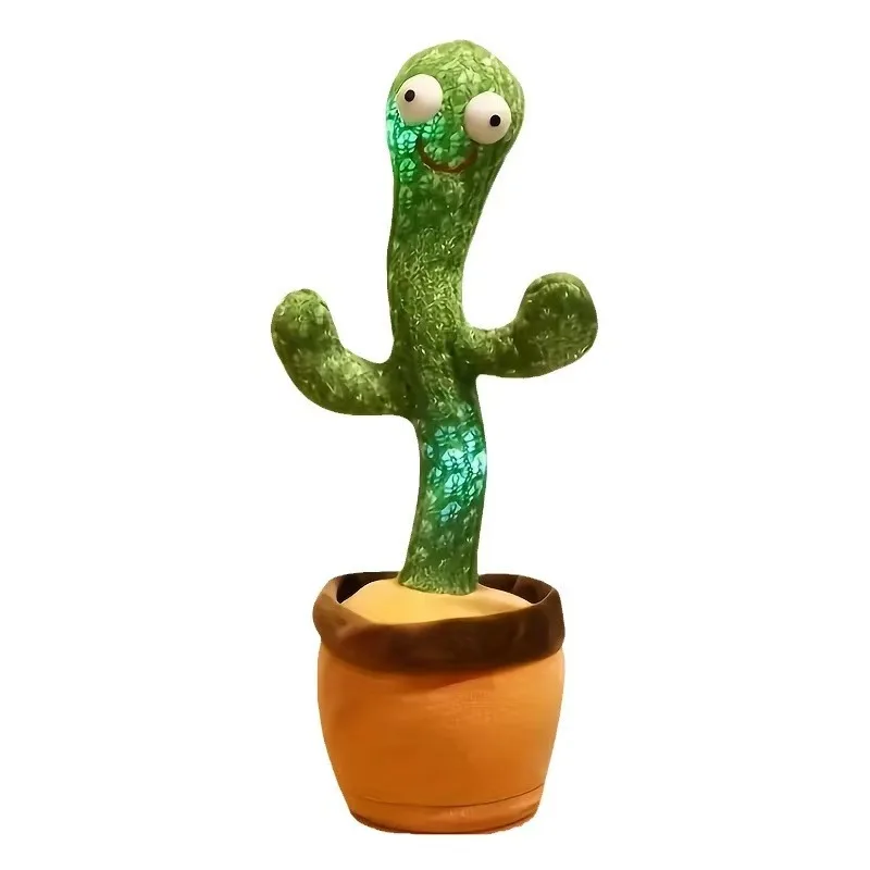 

Talking, Recording ,Dancing Cactus Toys, Children's Electronic Plush Cactus Toys, 120 Songs, Children's Birthday Gifts